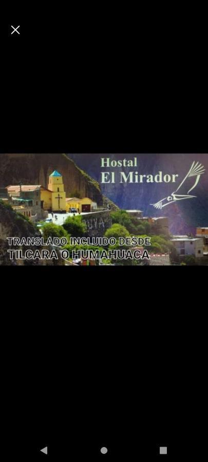 Hotel El Mirador Iruya Exteriér fotografie